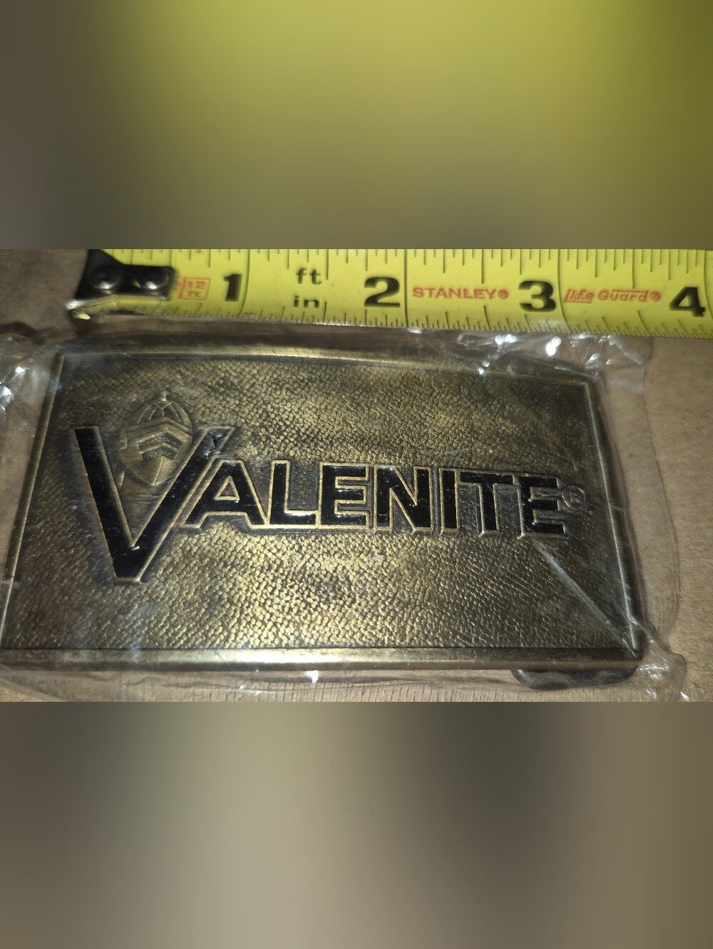 Vintage Valenite Belt Buckle